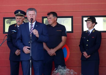 100 letnica PGD Begunje  gasilska parada 21 Foto Ljubo Vukelič